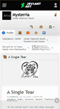 Mobile Screenshot of mysterria.deviantart.com