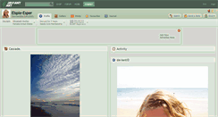 Desktop Screenshot of elspie-esper.deviantart.com