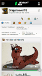 Mobile Screenshot of dragonlover92.deviantart.com