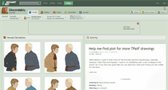 Desktop Screenshot of giocondablu.deviantart.com