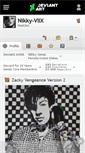 Mobile Screenshot of nikky-viix.deviantart.com