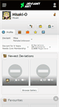 Mobile Screenshot of misaki-o.deviantart.com