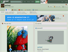 Tablet Screenshot of aerinsol.deviantart.com