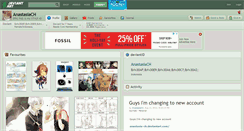 Desktop Screenshot of anastasiach.deviantart.com