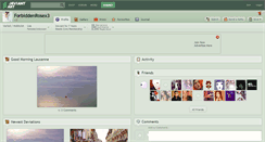 Desktop Screenshot of forbiddenrosex3.deviantart.com