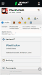 Mobile Screenshot of ipixelcookie.deviantart.com