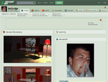 Tablet Screenshot of lastjudge.deviantart.com