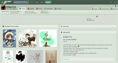 Desktop Screenshot of ember324.deviantart.com