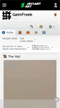 Mobile Screenshot of gaimfreek.deviantart.com