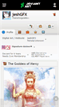 Mobile Screenshot of jeshgfx.deviantart.com
