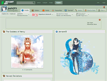 Tablet Screenshot of jeshgfx.deviantart.com