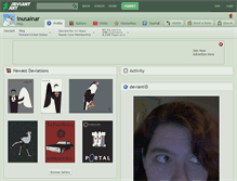 Tablet Screenshot of inusainar.deviantart.com
