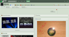 Desktop Screenshot of drdrjojo.deviantart.com