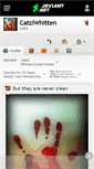 Mobile Screenshot of catziwhitten.deviantart.com