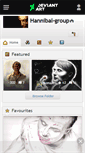 Mobile Screenshot of hannibal-group.deviantart.com