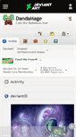 Mobile Screenshot of dandamage.deviantart.com