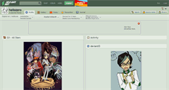 Desktop Screenshot of heliozero.deviantart.com