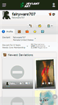 Mobile Screenshot of fairyware707.deviantart.com
