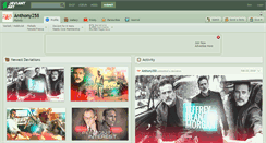 Desktop Screenshot of anthony258.deviantart.com