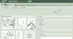 Desktop Screenshot of ndish.deviantart.com