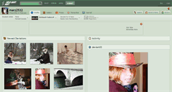 Desktop Screenshot of marz2532.deviantart.com