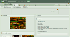 Desktop Screenshot of jigsaw-puzzle.deviantart.com