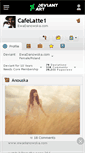 Mobile Screenshot of cafelatte1.deviantart.com