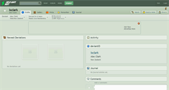Desktop Screenshot of lxclark.deviantart.com