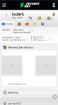 Mobile Screenshot of lxclark.deviantart.com