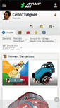 Mobile Screenshot of cellotzaigner.deviantart.com