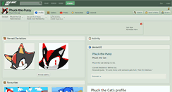 Desktop Screenshot of phuck-the-pussy.deviantart.com