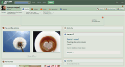 Desktop Screenshot of horror--wood.deviantart.com