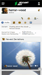 Mobile Screenshot of horror--wood.deviantart.com
