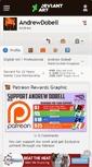 Mobile Screenshot of andrewdobell.deviantart.com