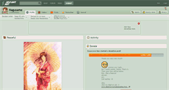 Desktop Screenshot of nagusame.deviantart.com