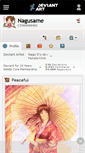 Mobile Screenshot of nagusame.deviantart.com
