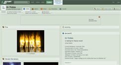 Desktop Screenshot of dr-tickles.deviantart.com