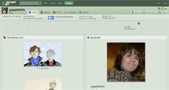 Desktop Screenshot of julie090995.deviantart.com