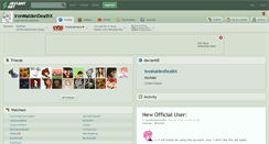 Desktop Screenshot of ironmaidendeathx.deviantart.com