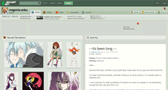 Desktop Screenshot of magenta-anbu.deviantart.com