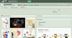 Desktop Screenshot of naruto-yaoi-fc.deviantart.com