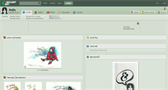 Desktop Screenshot of hnds.deviantart.com