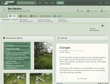 Tablet Screenshot of ben-parslow.deviantart.com