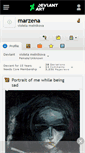 Mobile Screenshot of marzena.deviantart.com