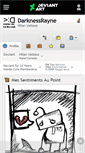 Mobile Screenshot of darknessrayne.deviantart.com