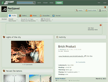 Tablet Screenshot of panszawel.deviantart.com