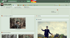 Desktop Screenshot of hidden-target.deviantart.com