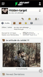 Mobile Screenshot of hidden-target.deviantart.com