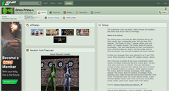 Desktop Screenshot of orion-prime.deviantart.com
