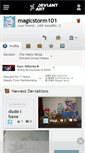 Mobile Screenshot of magicstorm101.deviantart.com